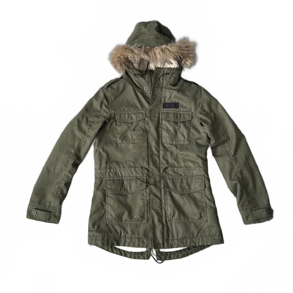 Oakley Sherpa-Lined Parka with Faux Fur Hood